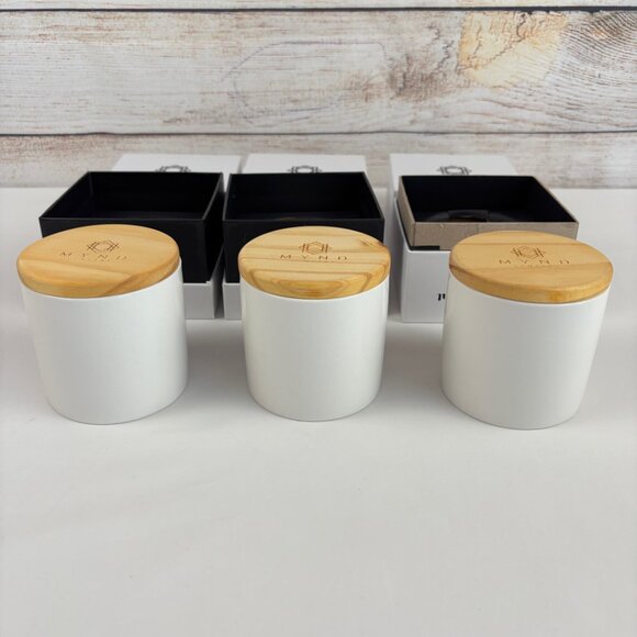 Aromatherapy Candles MYND Company Grapefruit Bellini, Weekend Retreat (Lot of 3) - Picture 3 of 6